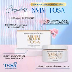 Kem Body Sáng Da Chống Nắng NMN Tosa