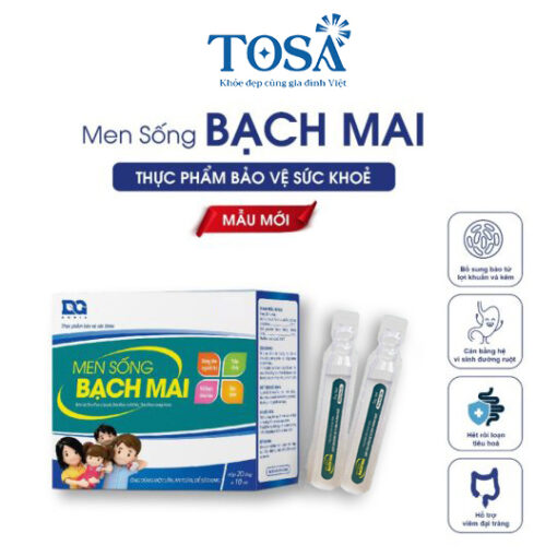 Men Sống Bạch Mai Hộp 20 Ống