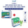Bộ Đôi Men Sống Bạch Mai + Tosa Fiber