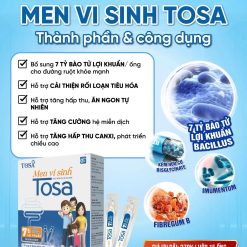 Thành phần men vi sinh Tosa
