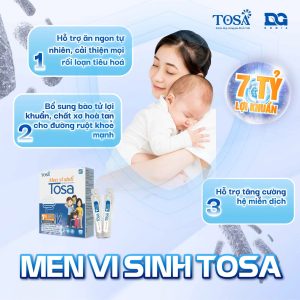 men vi sinh cho be 1 tuổi
