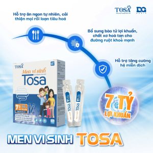 Men Vi Sinh Cho Trẻ 3 Tuổi