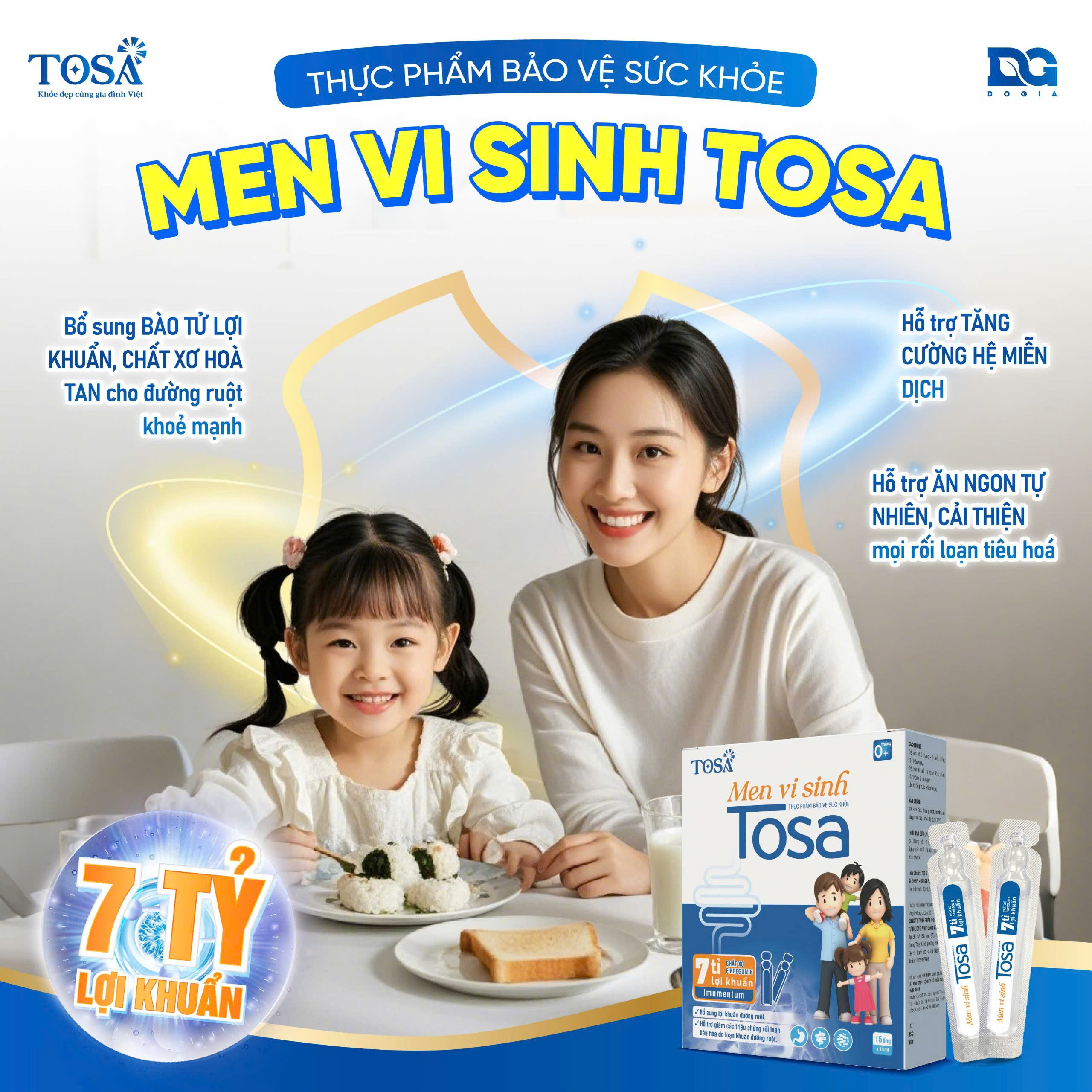 Men Vi Sinh Cho Trẻ 2 Tuổi