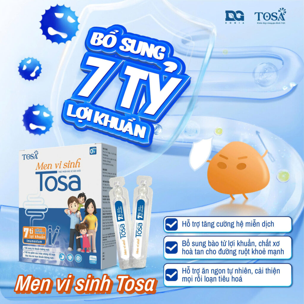 Đối Tượng Sử Dụng Men Vi Sinh TOSA