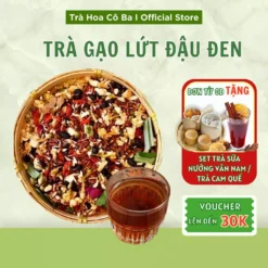 Trà Gạo Lứt Đậu Đen Trà Hoa Cô Ba