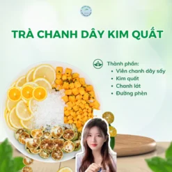 Trà Chanh Dây Kim Quất Trà Hoa Cô Ba
